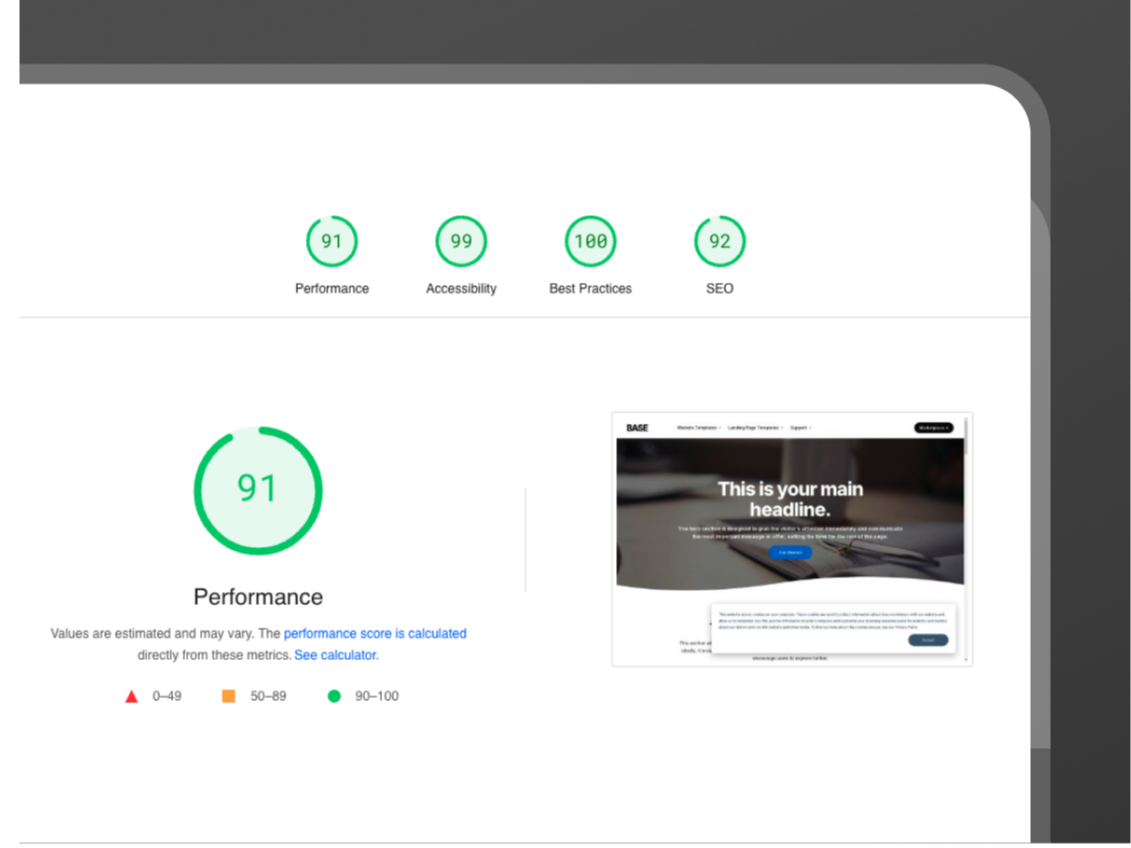 Accessibility, speed and security